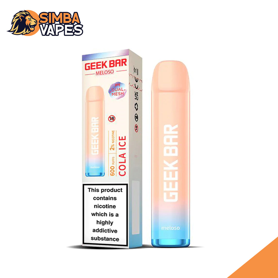 Geek Bar 600 Puffs Disposable Vape