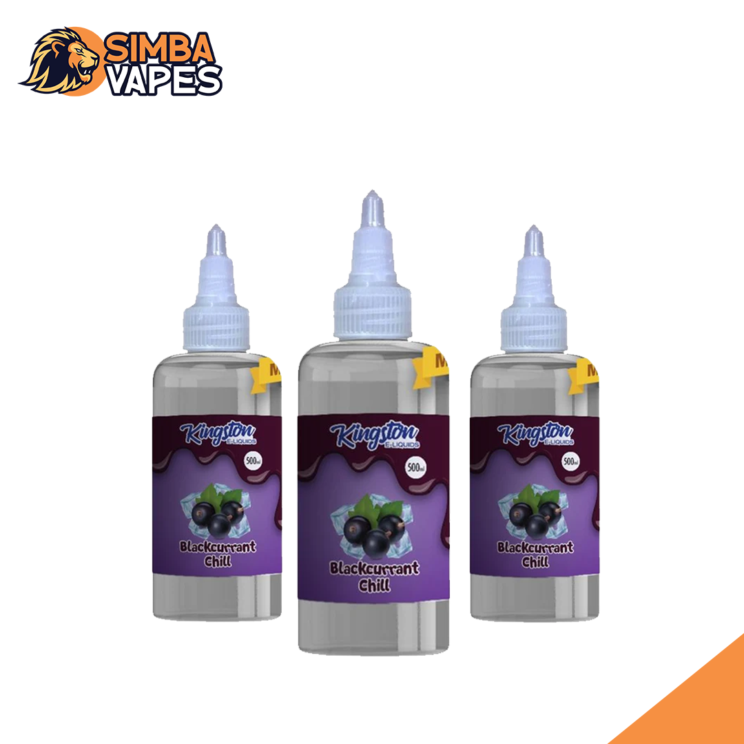 Kingston E-liquids Chill 500ml Shortfill (Pack Of 10)