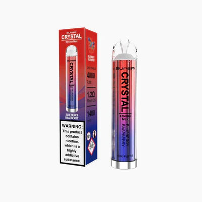 Super Crystal Xtreme Max 4000 Disposable Vape Pod