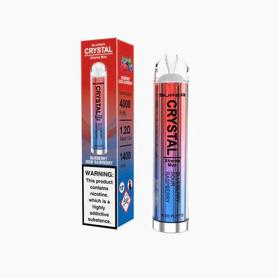 Super Crystal Xtreme Max 4000 Disposable Vape Pod Pack of 10