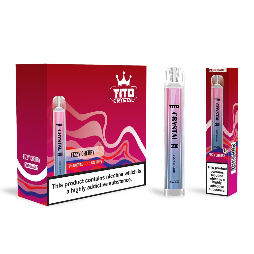 Tito Crystal Bar 600 Puffs Disposable Vape