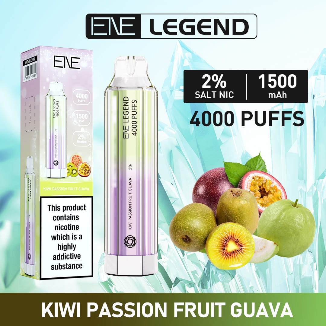 Elux ENE Legend 4000 Puffs Disposable Vape - (Pack of 10)