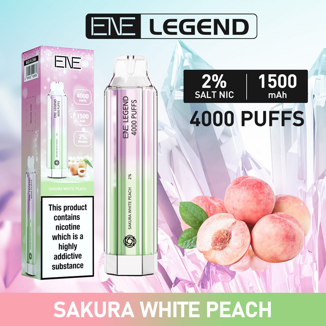 Elux ENE Legend 4000 Puffs Disposable Vape - (Pack of 10)