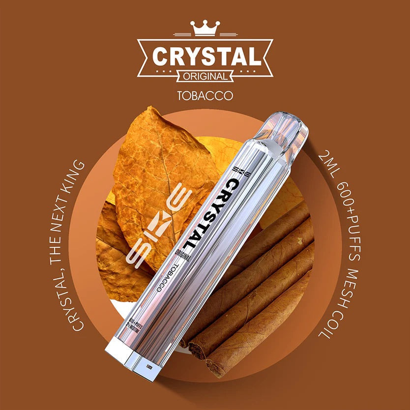 SKE Crystal Bar 600 Puffs Disposable Vape (Pack of 10)