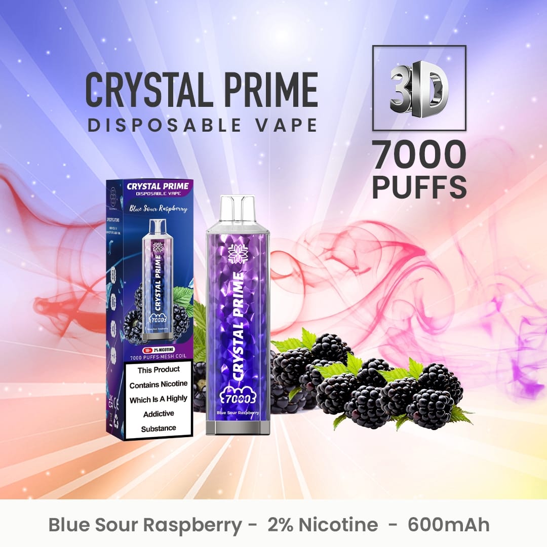 Crystal Prime 7000 Disposable Vape Puff Pod Device