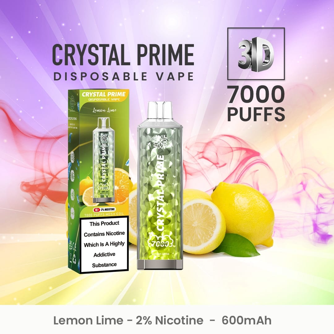 Crystal Prime 7000 Disposable Vape Puff Pod Device