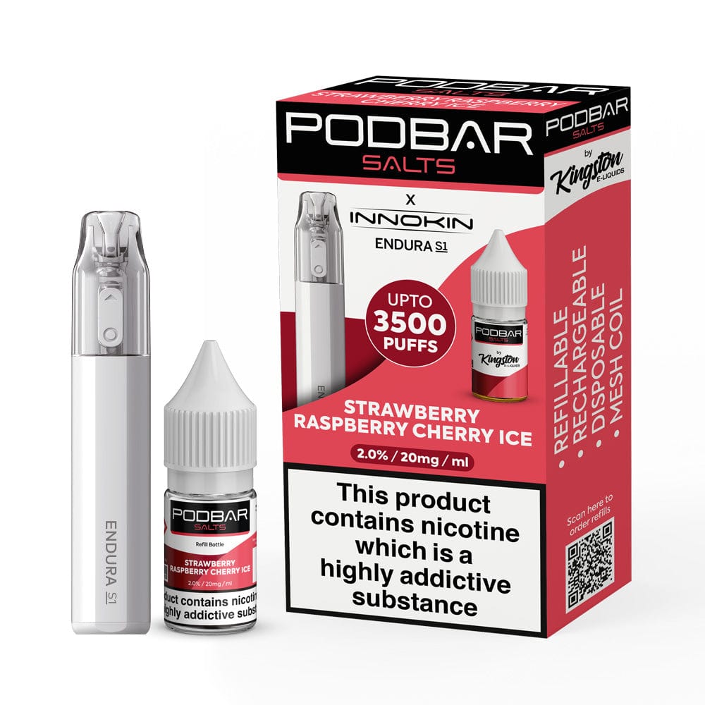 Podbar Salts + Innokin Endura S1 Pod Kit - Box of 5 - #Simbavapes#