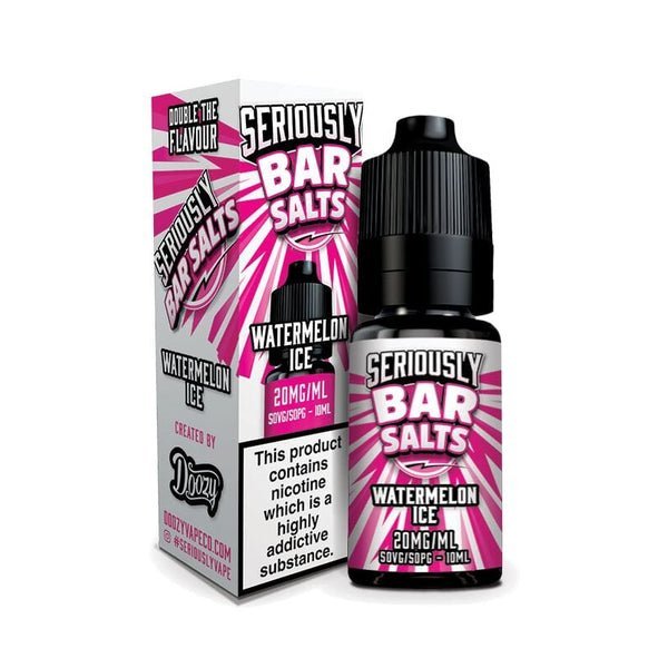 Seriously Bar Salt E-liquids Nic Salts-10ml- Box of 10 - simbavapes