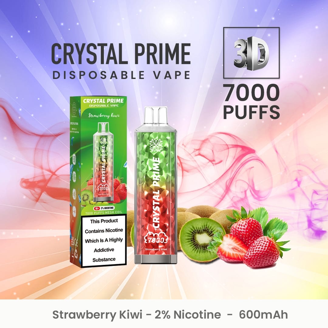 Crystal Prime 7000 Disposable Vape Puff Pod Device